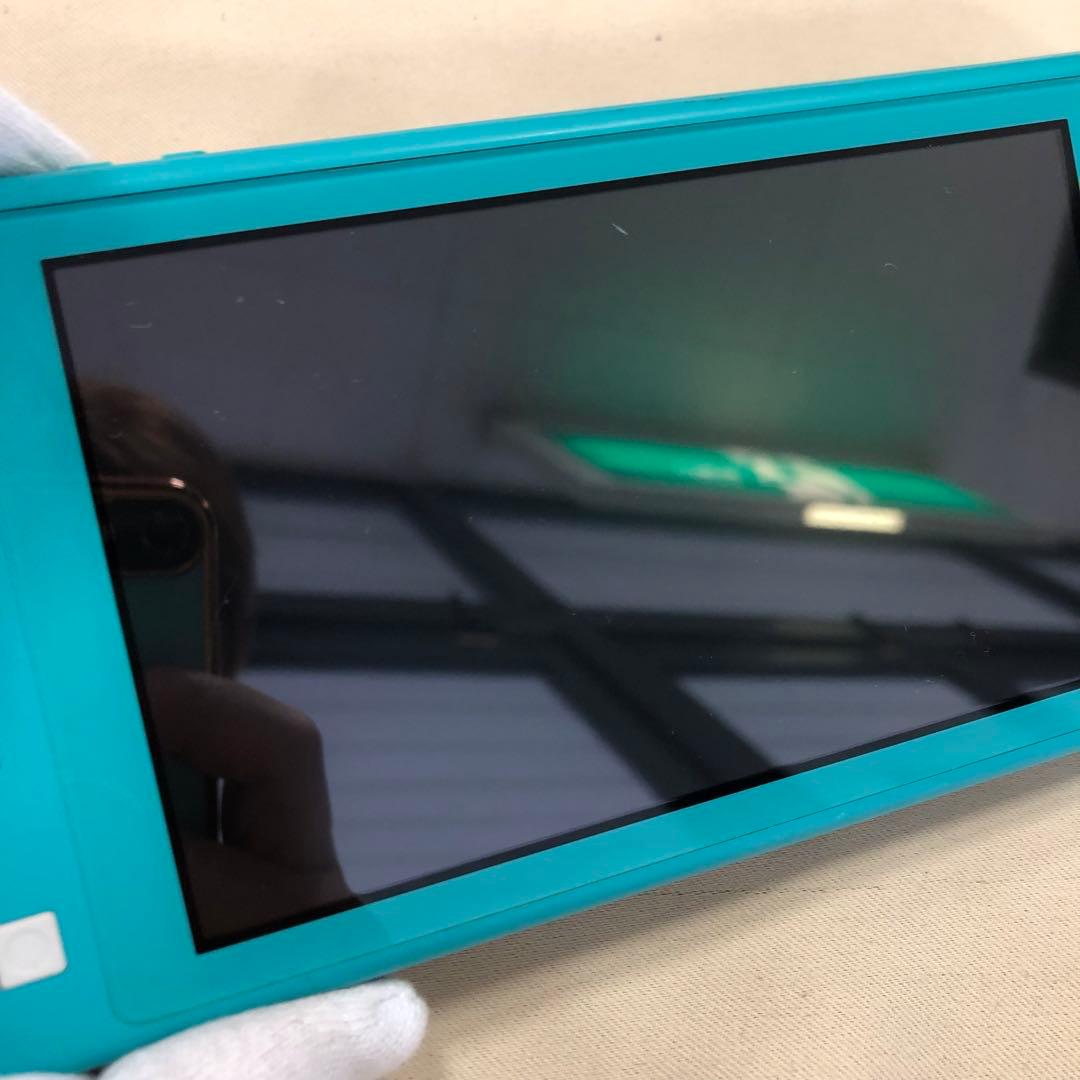 よ*）様 Nintendo Switch Lite 稼動品 ターコイズ 青系 メ