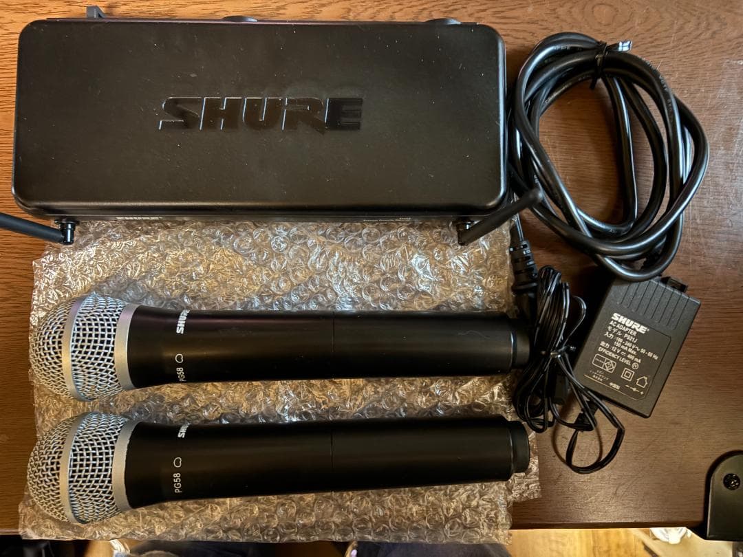 SHURESVX288/PG58×2 ワイヤレスシステム