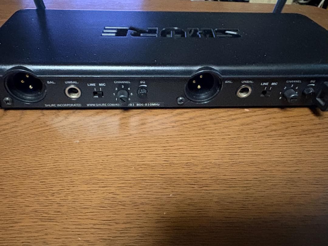 SHURESVX288/PG58×2 ワイヤレスシステム