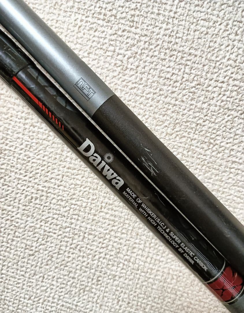 ダイワカーボウィスカー乱舞1.5号5.4m&NFTハイパーループ2号5.4m