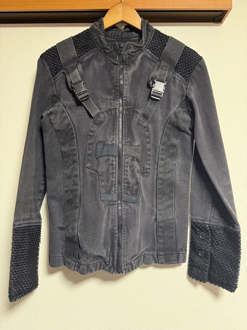tripp nyc ジャケット 00s アーカイブ メッシュ ボンテージ