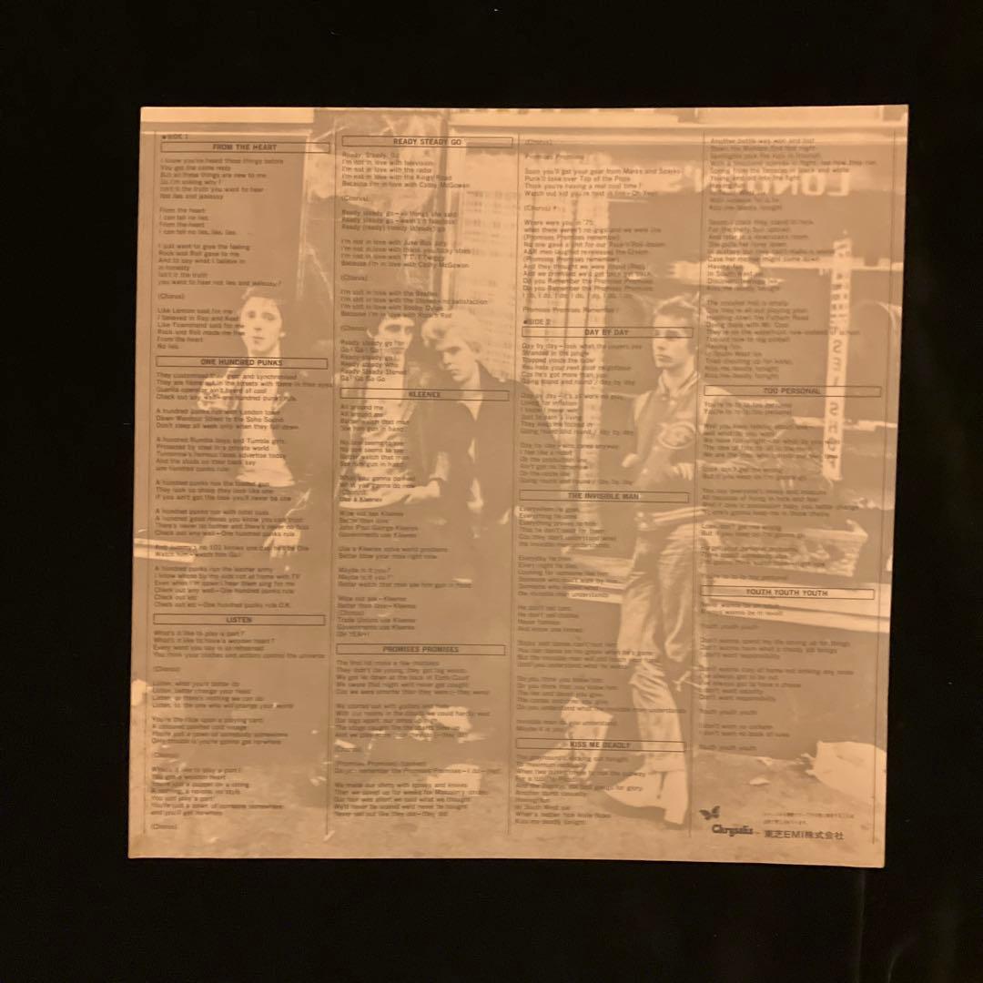 ジェネレーションX 国内盤1978 LP