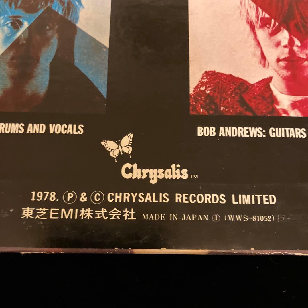 ジェネレーションX 国内盤1978 LP
