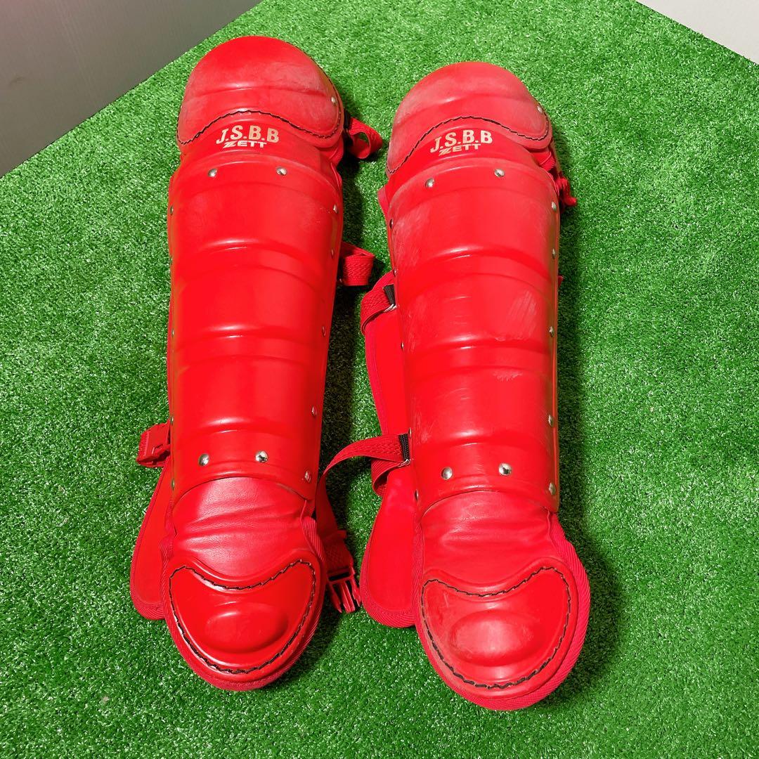 ZETT 軟式野球用　捕手　防具　4点セット　j.s.b.b