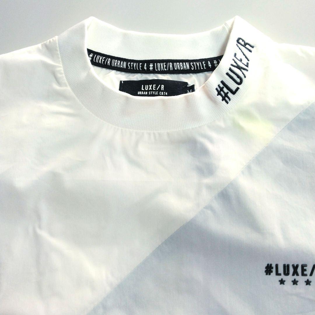 LUXE/R GOLF ストレッチ布帛プルオーバー 45933WHXL