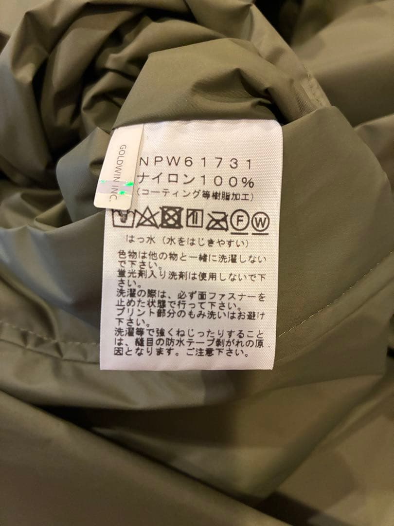 THE NORTH FACE レディース レインコート　Lサイズプルデントコート
