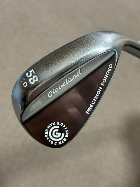 リシャフト品 クリーブランドRTX2.0プレシジョンフォージド52° 58°2本