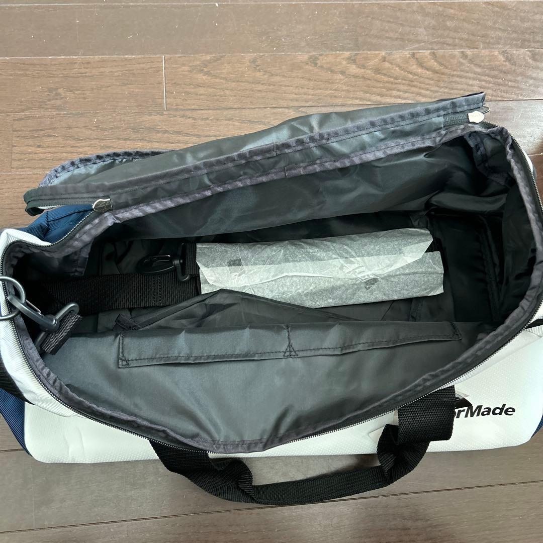 TaylorMade ダッフルバッグ ホワイト/ネイビー