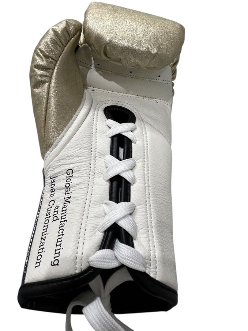 GRIT LACE UP GLOVE GOLD JAPAN 本革製　10oz