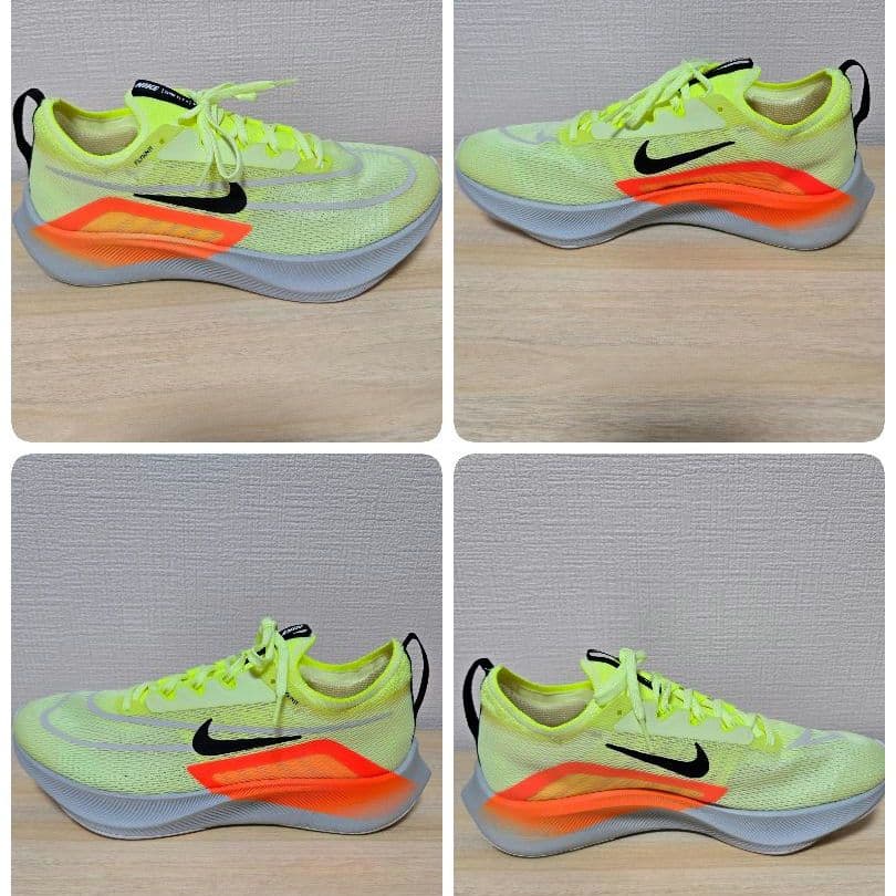 Nike Zoom Fly 4 イエロー オレンジ　27.5cm メンズ