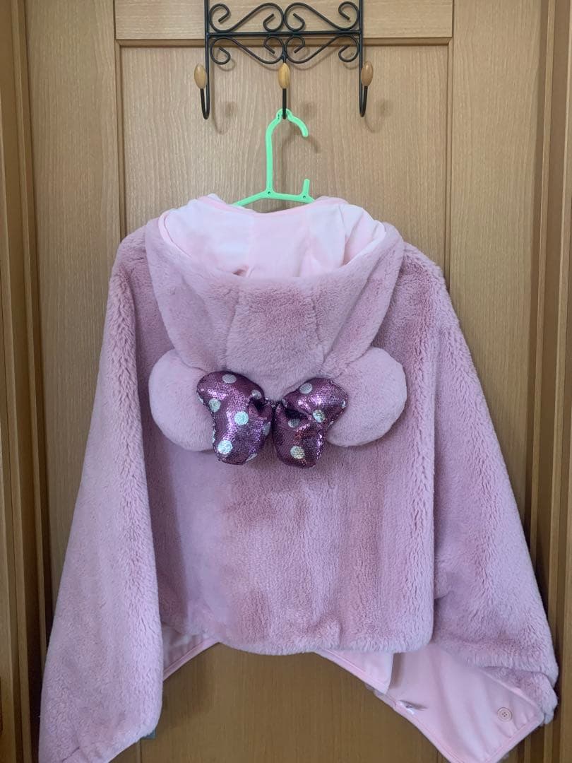 東京ディズニーリゾート　ポンチョ2枚セット（ピンク・グレー）