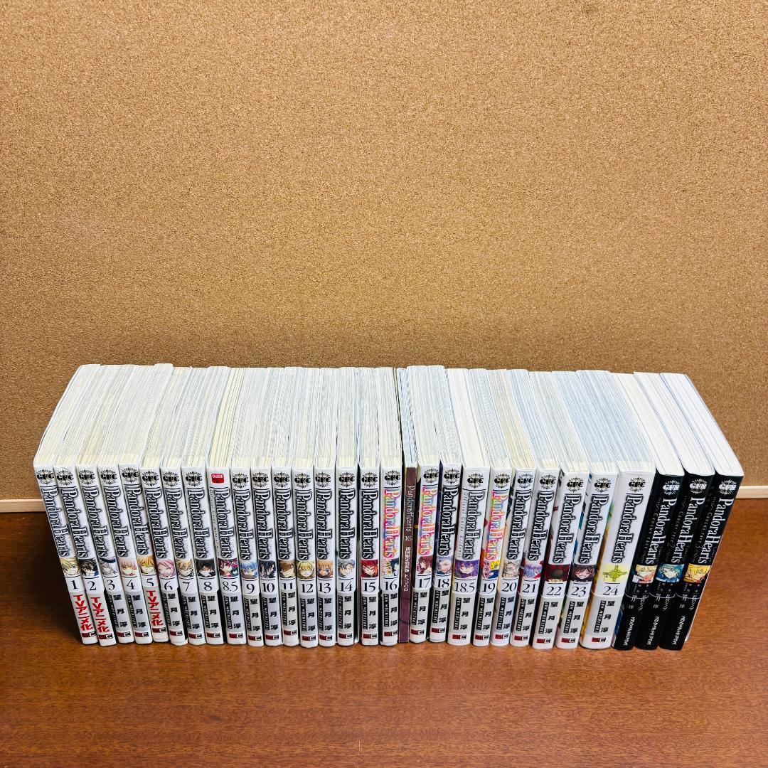 【コミック】 パンドラハーツ 1巻～24巻 全巻 【小説】 1巻～3巻 全巻