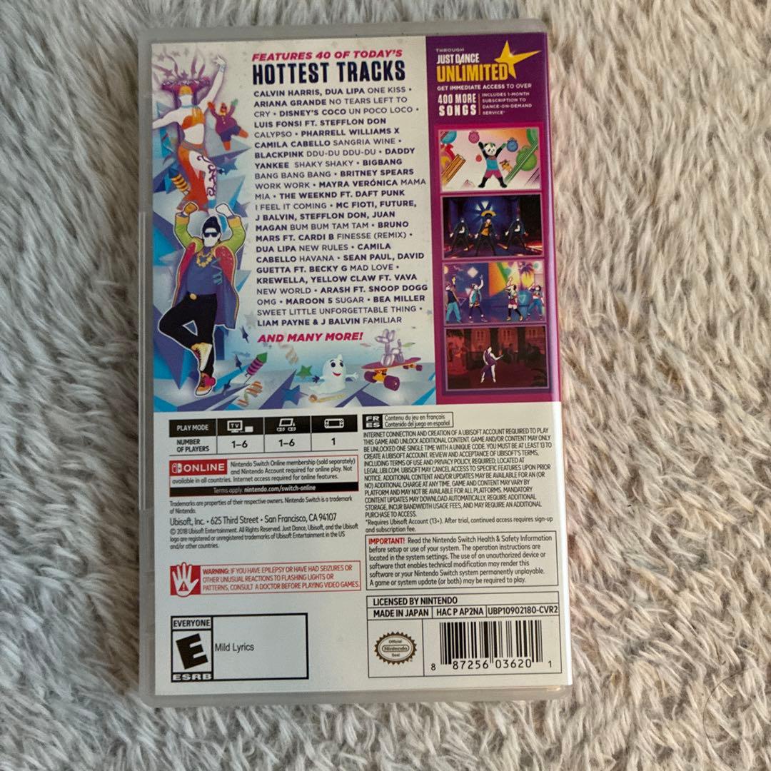 Nintendo Switch Just Dance 2019 Nintendo Switch