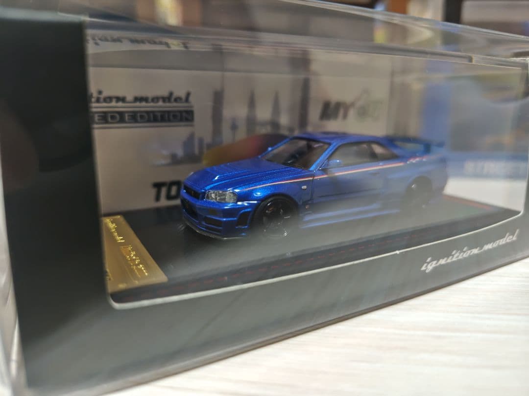 イグニッションモデル1/64 R34 GT-R TAS2025