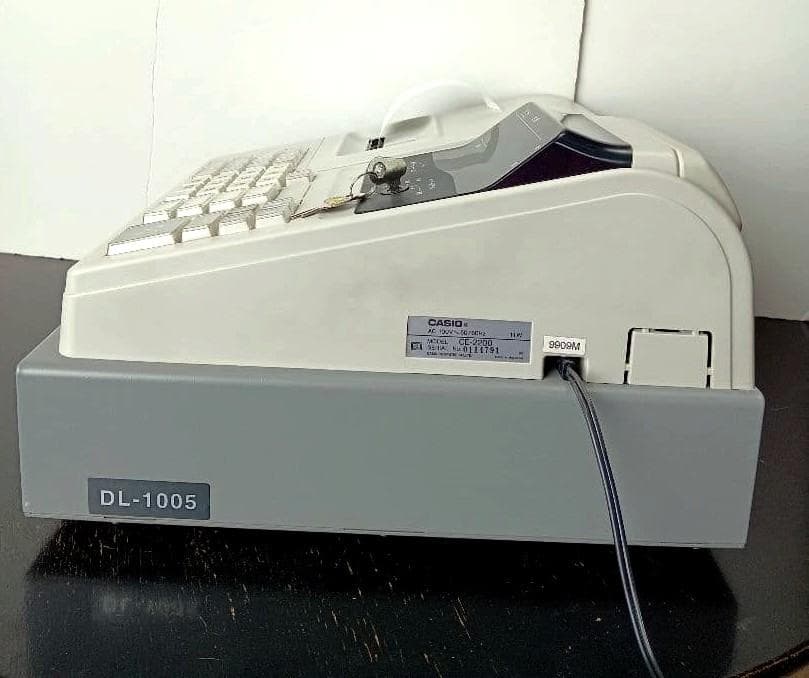 Raiku　CASIO電子レジスター　CE-2200　取説　中古品
