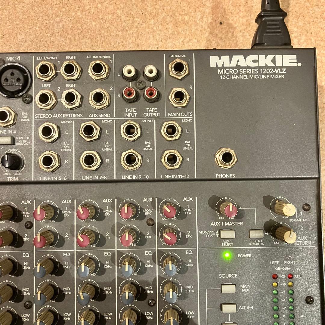 S*r様 MACKIE MICRO SERIES 1202 VLZ