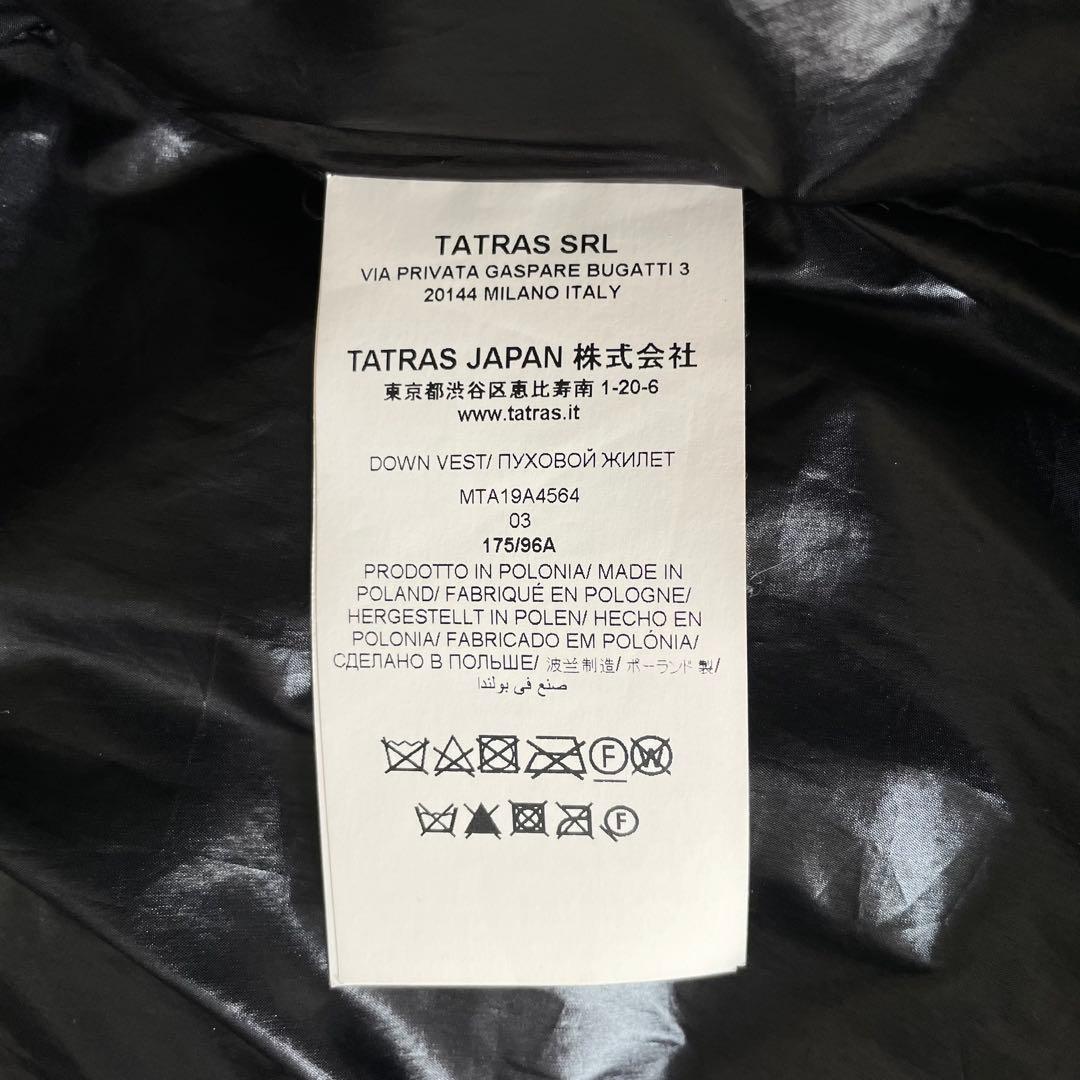 TATRAS POSEIDON ダウンベスト　メンズ　ブラック　3