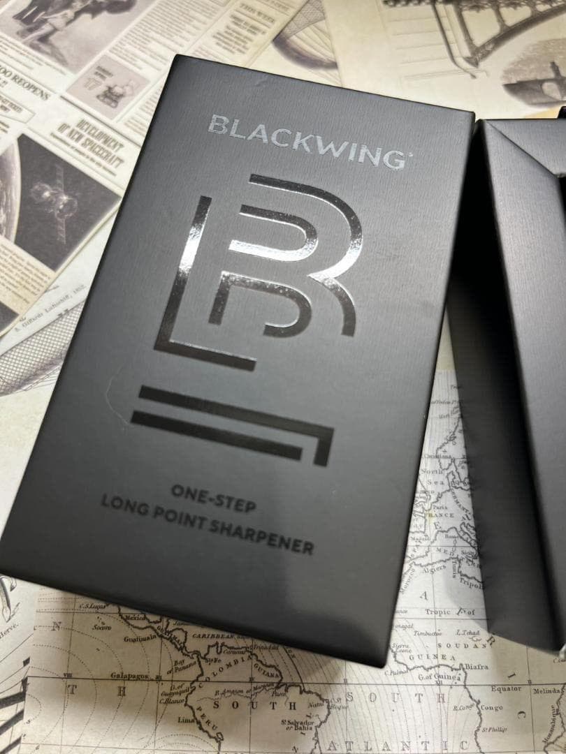 【新品未使用】ブラックウィング＊鉛筆削り＊ワンステップシャープナー＊ブラック