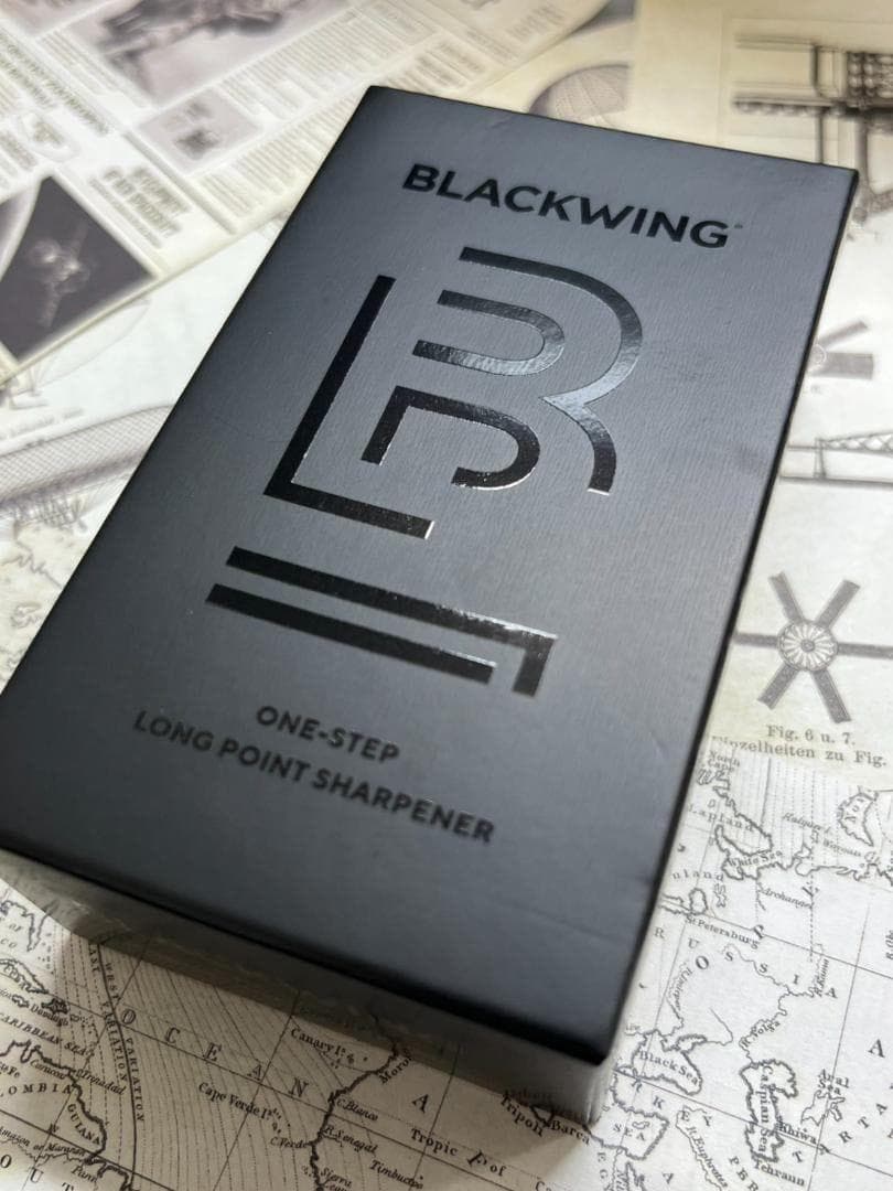 【新品未使用】ブラックウィング＊鉛筆削り＊ワンステップシャープナー＊ブラック