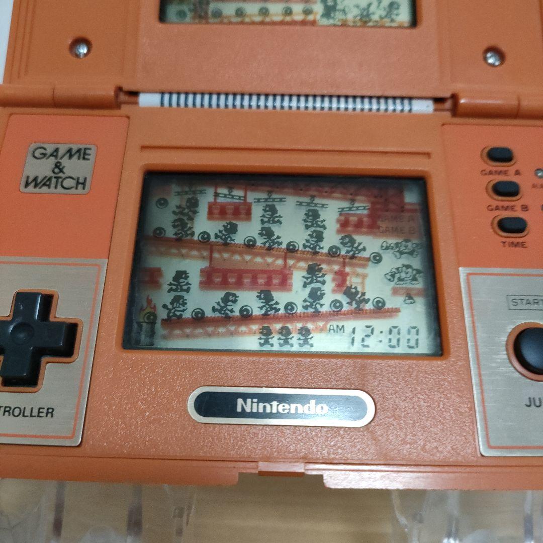 ゲーム＆ウォッチ　ドンキーコング　ニンテンドーNintendo　メンテナンス済み