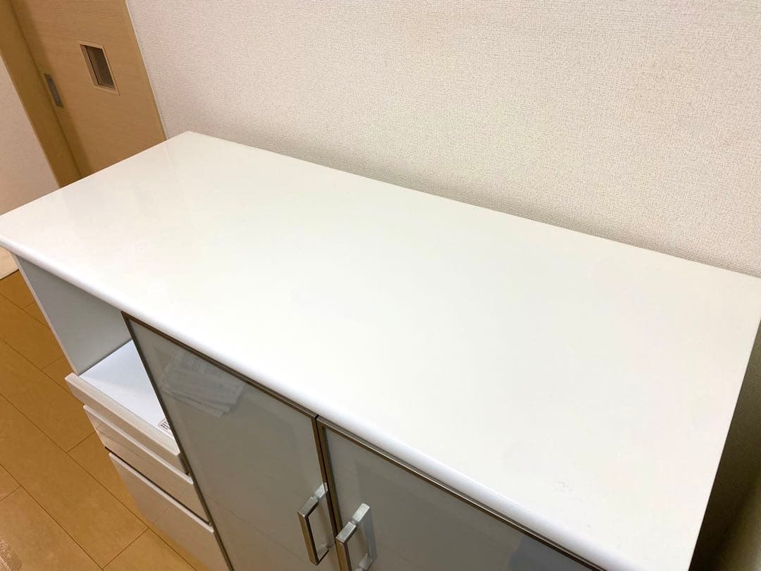 ニトリ キッチンカウンター Nポスティア 120 ホワイト