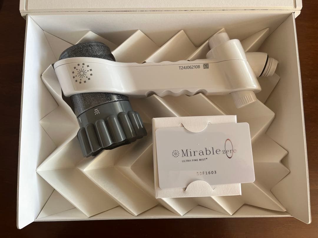 【新品未使用】Mirable zero ウルトラファインミスト シャワーヘッド