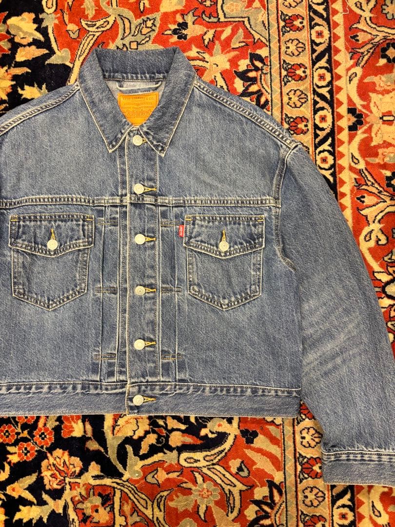 Levi’s PREMIUM 2nd デニムジャケット トラッカー 革パッチ