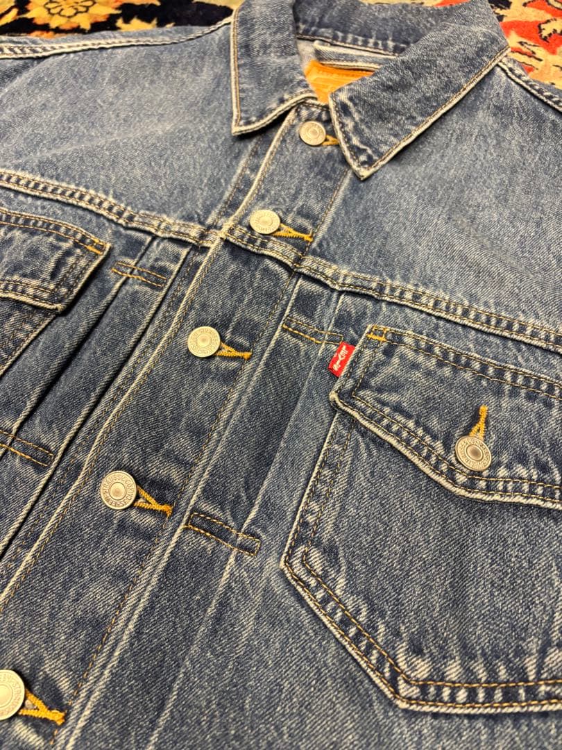 Levi’s PREMIUM 2nd デニムジャケット トラッカー 革パッチ
