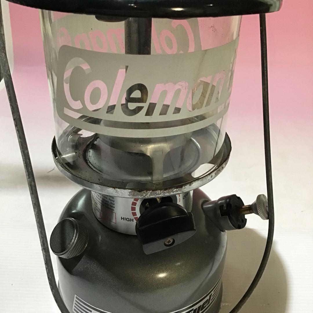 60999 ランタン Coleman 282/285 ガソリン 点火未確認￼