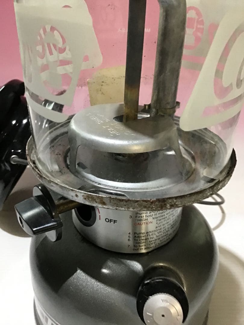 60999 ランタン Coleman 282/285 ガソリン 点火未確認￼