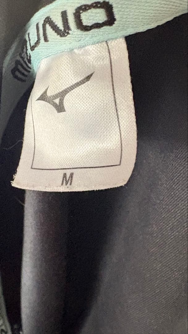 Mizuno ブラック フルジッパーパーカー M
