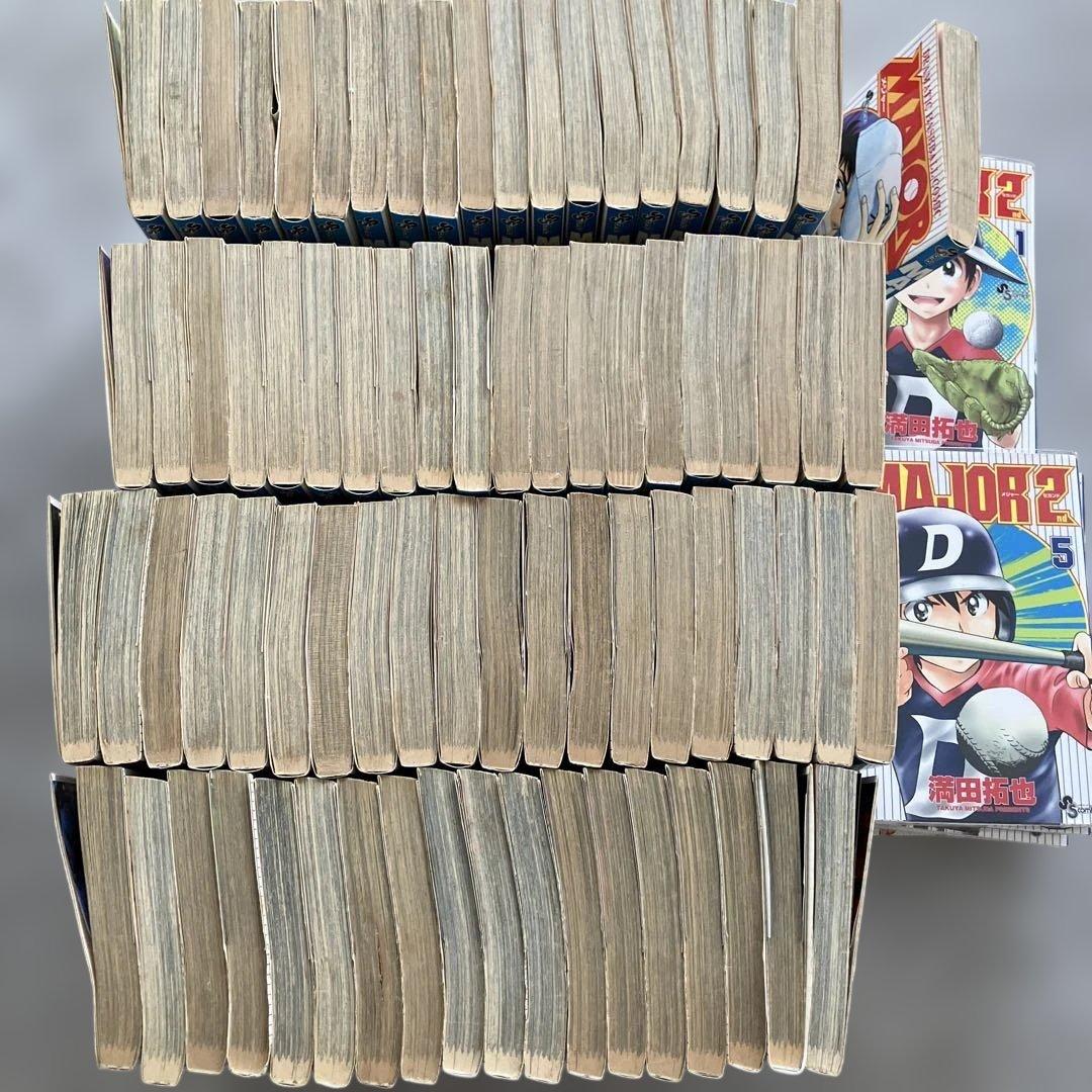 MAJOR メジャー全巻セット (1-78巻) メジャー2(1-9巻)