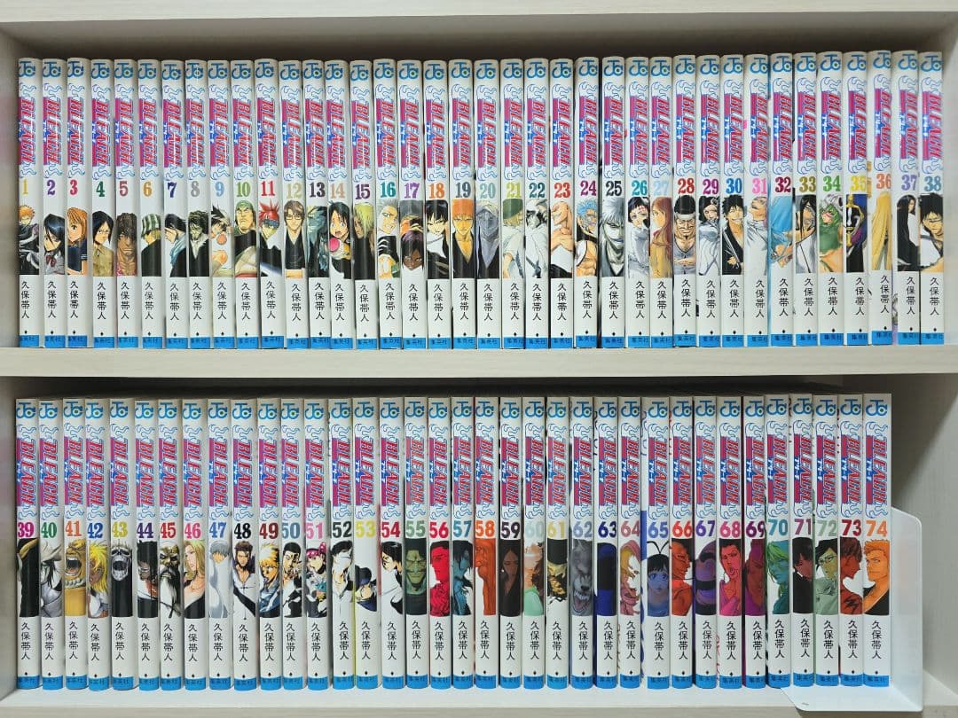 BLEACH 全74巻セット[完]/ヤケ少なめ 良品/B01