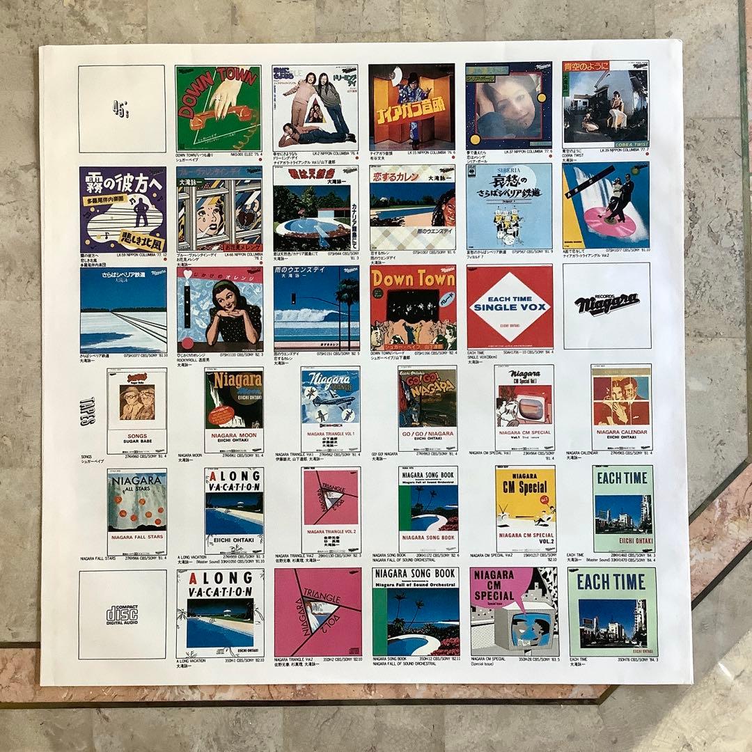 新品同様! 大滝詠一 ナイアガラムーン 1981年 CBS初版盤 シュリンク付