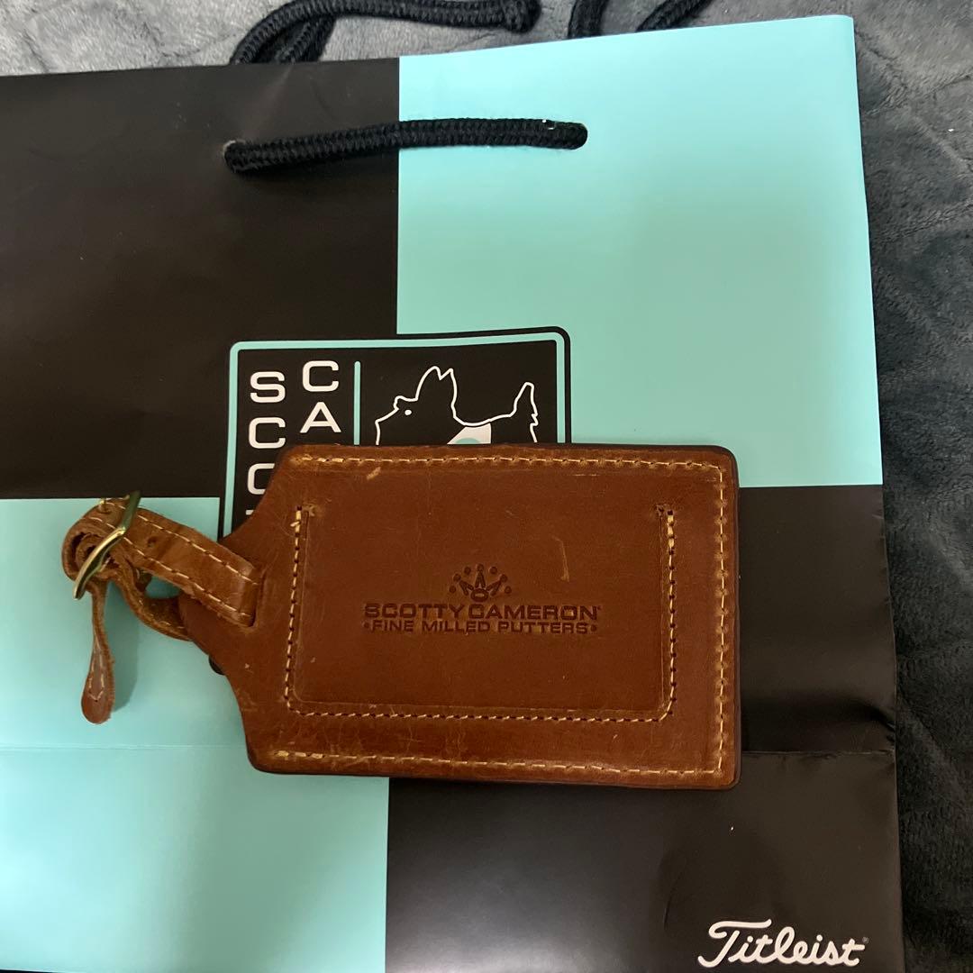 ラウンド用品・アクセサリー Scotty Cameron Cropped Crown Luggage Tag