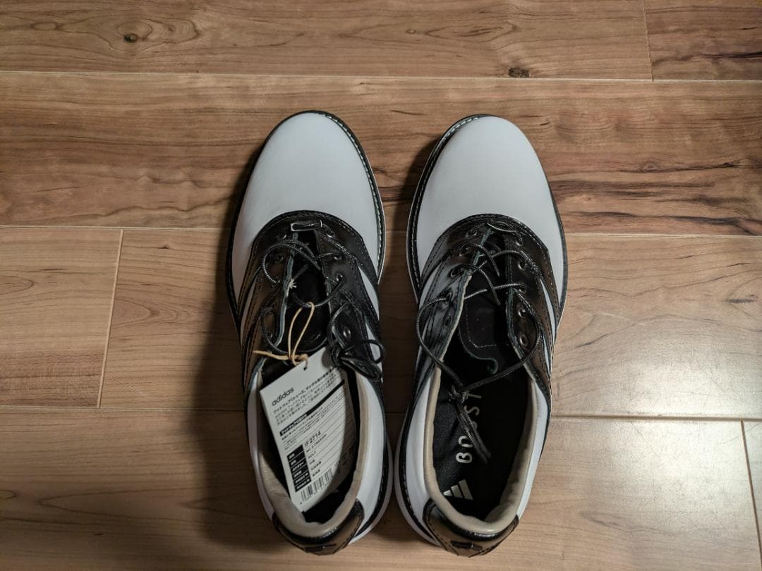 新品・未使用 アディダス本革ゴルフシューズ MC Z-TRAXION 28.5