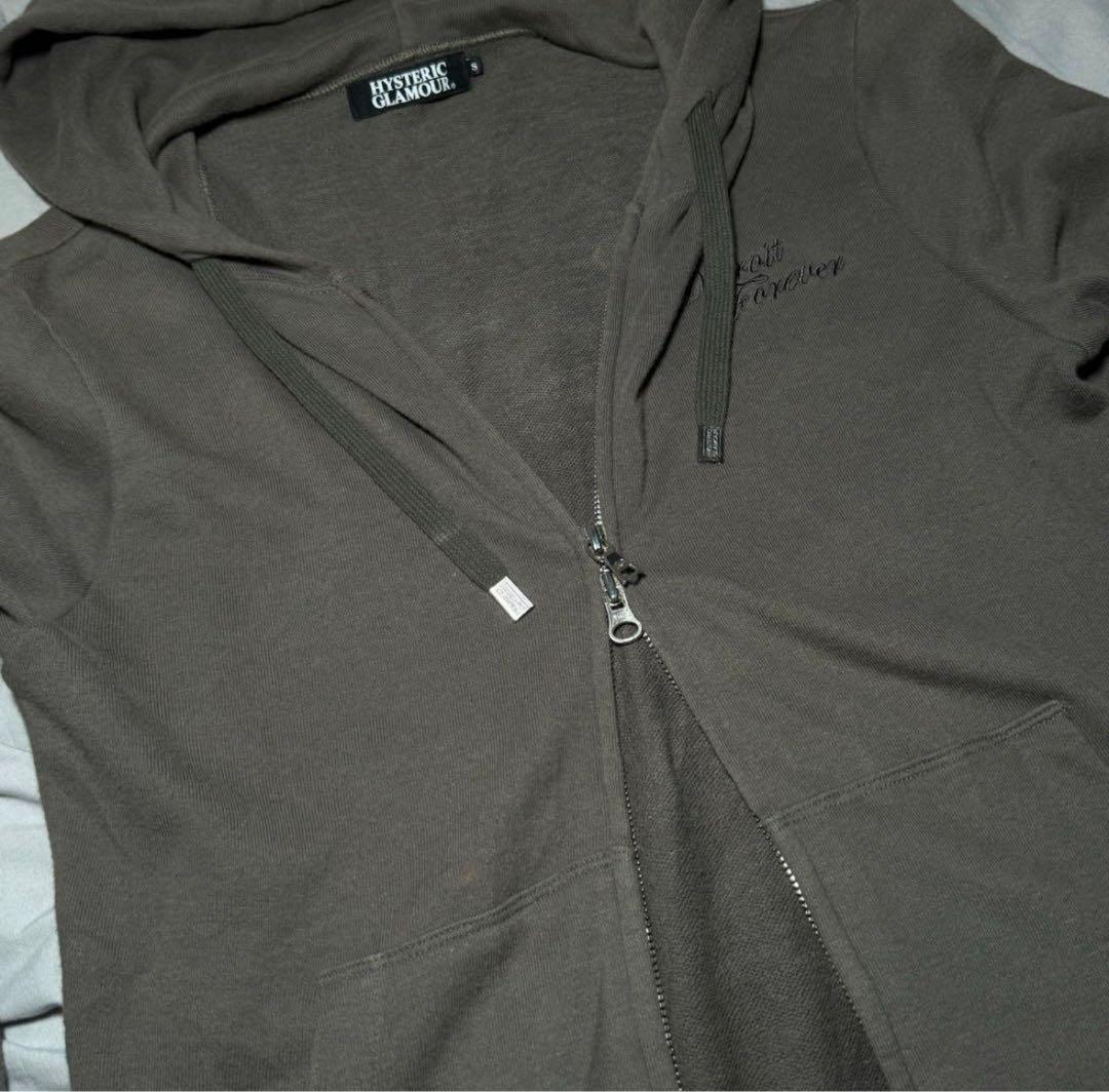 hysteric glamour ヒスガール ジップフーディー ダブルジップ