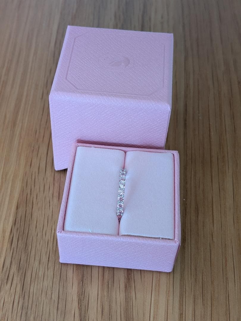 新品　Swarovski　64　リング　Matrix　ピンク　スワロフスキ　23