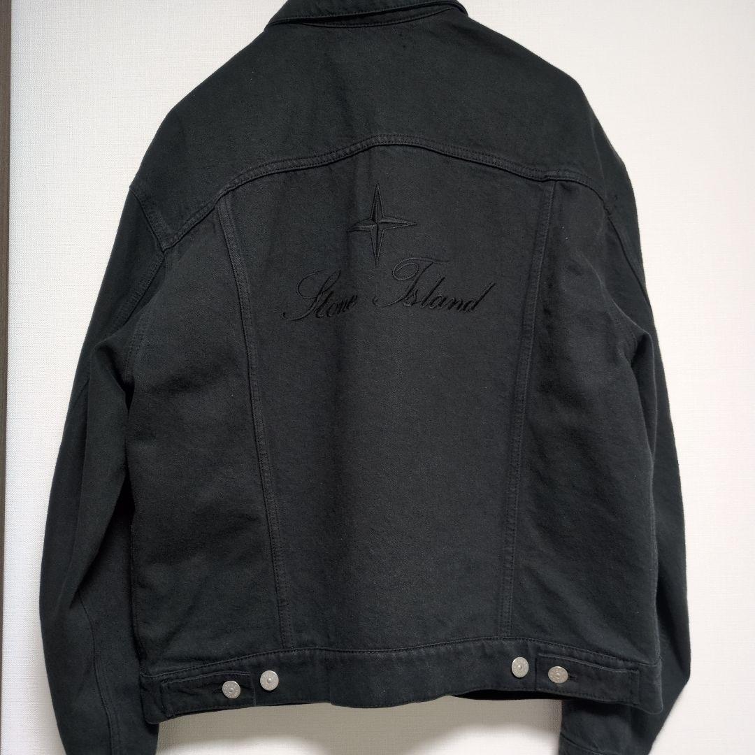 supreme stone ブラックデニム
