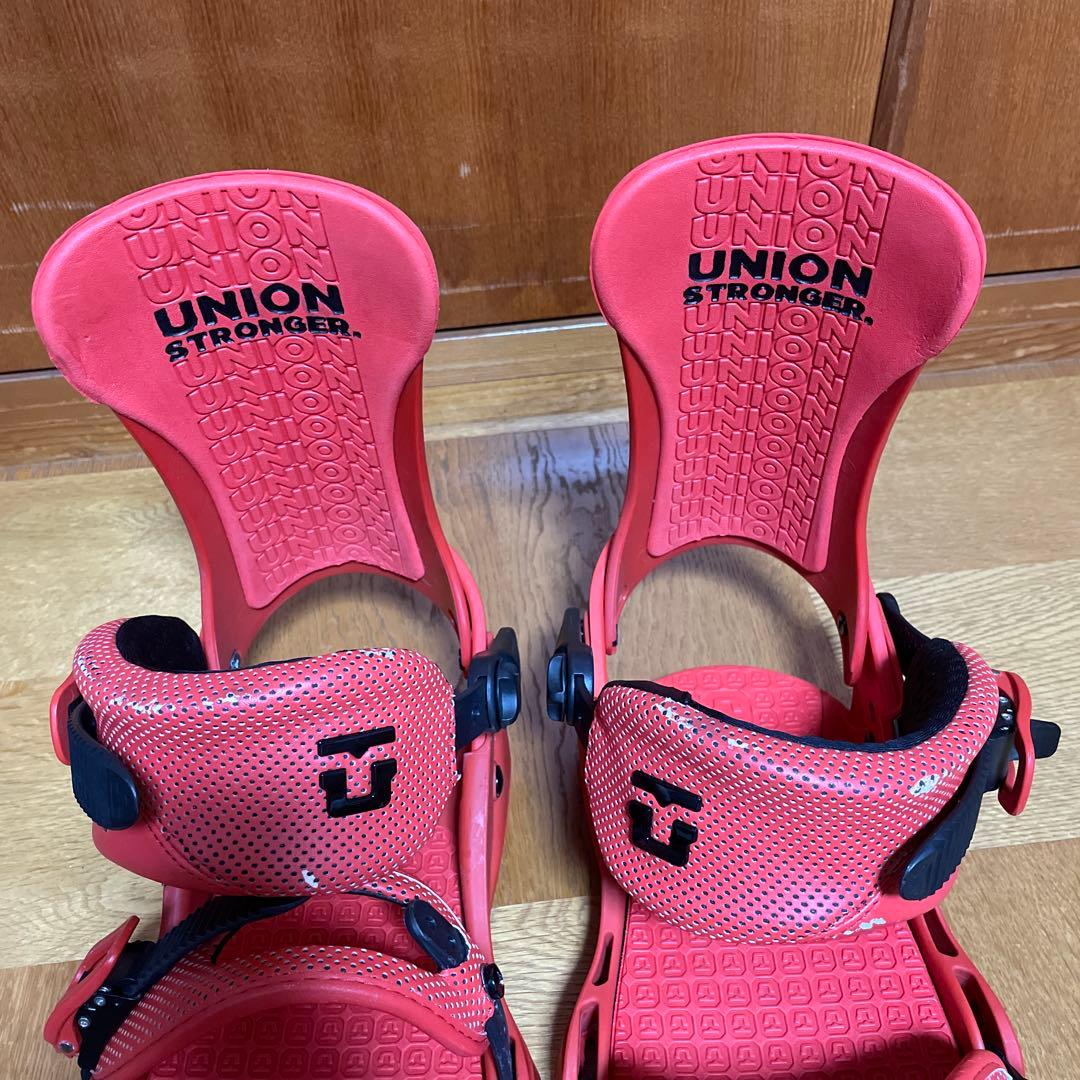 union ユニオン　FORCE TEAM ビンディング　フォース　チーム　赤