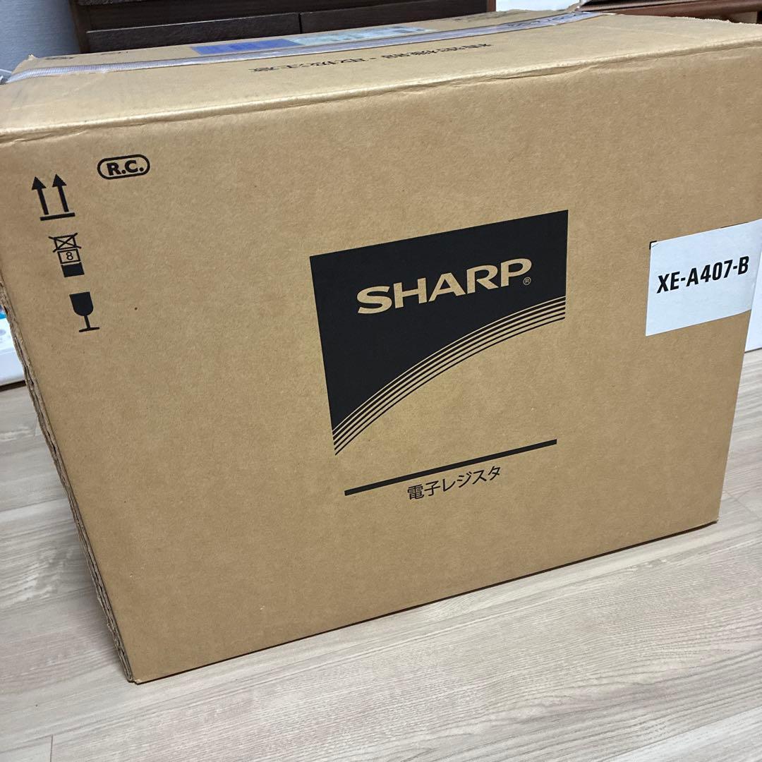 SHARP 電子レジスター　XE-A407と SHARP ハンドスキャナーセット