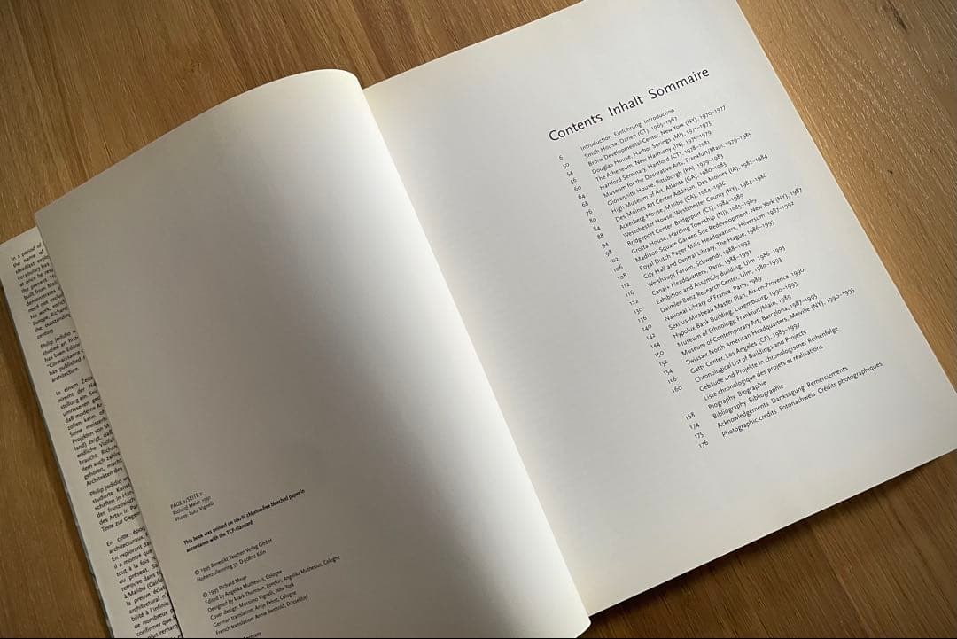 【サイン入り】Richard Meier 建築作品集