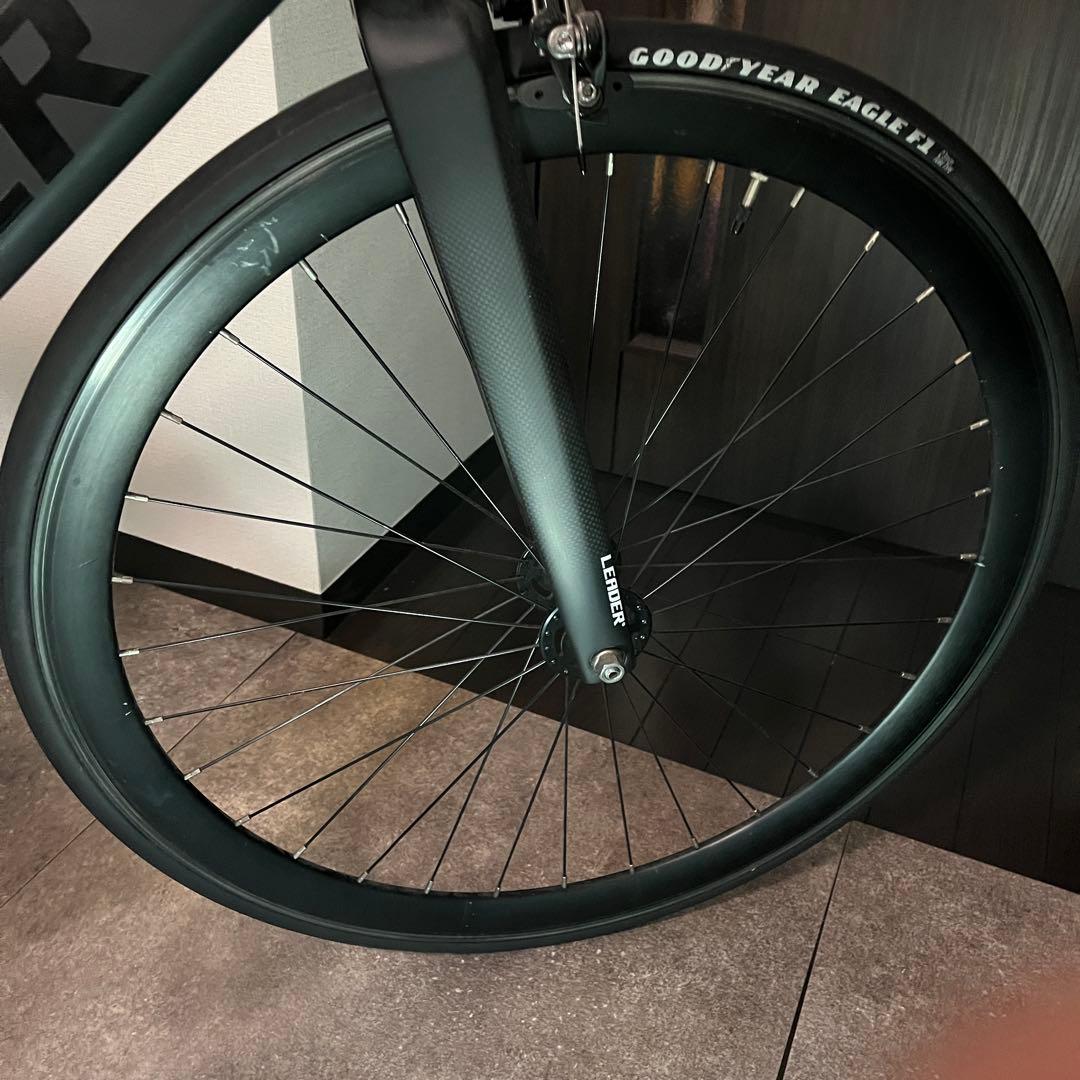リーダーバイク　735 Mサイズ　BLACK LEADER BIKE