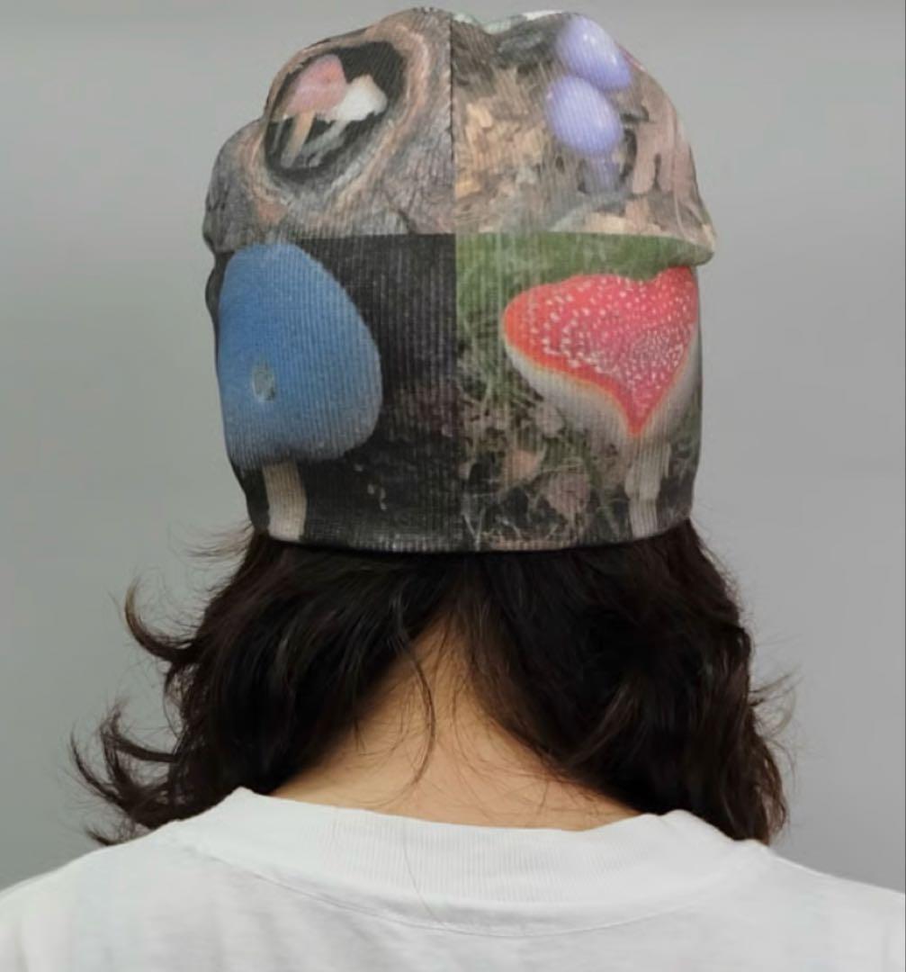 Labyrins Picture Beanie キノコ