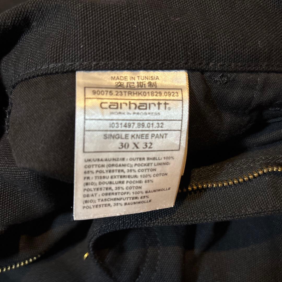 Carhartt ダック地ペインターパンツ ブラックカラー