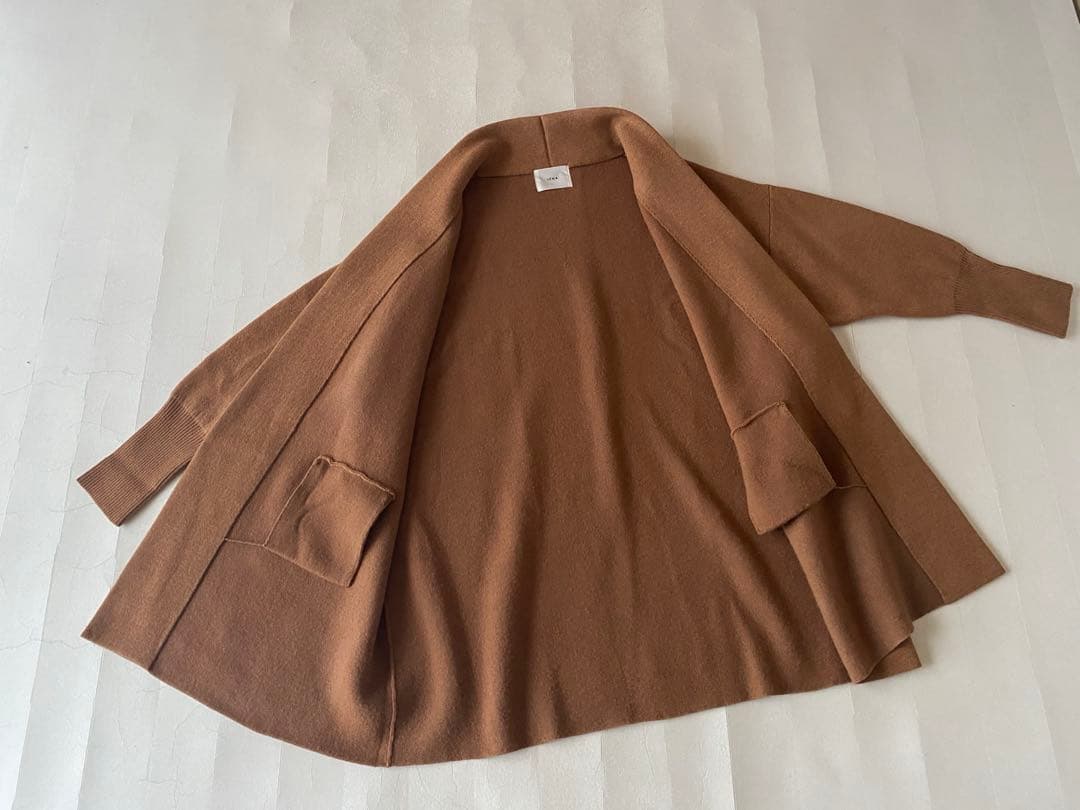 イエナ IENA ウールカシミヤニットガウンコートコーディガン
