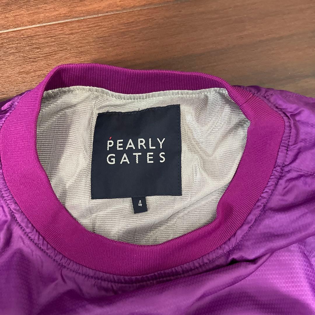 PEARLY GATES 紫色 ジャケット サイズ4