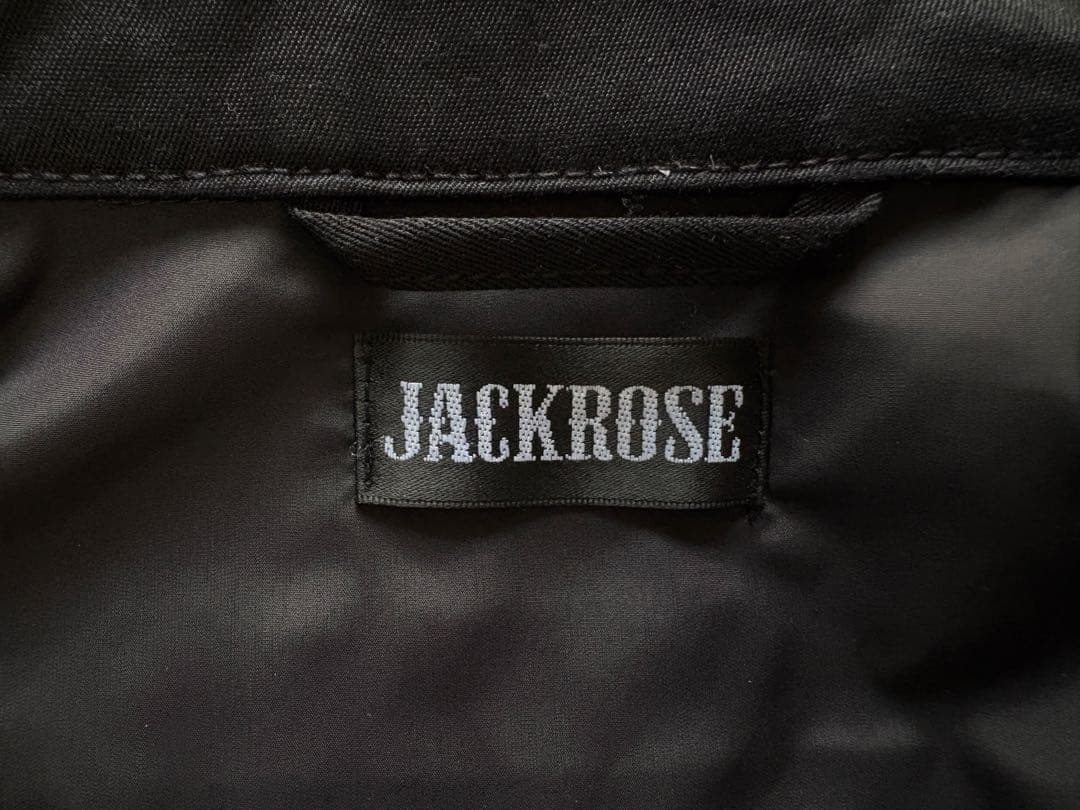 JACKROSE ジャックローズ ジャケット シングルライダース ブラック