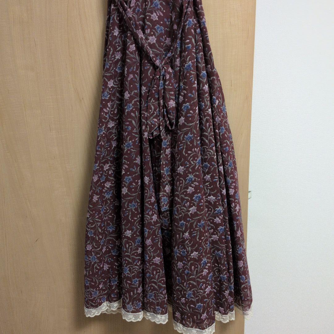 vintage*GUNNESAX*ガニーサックス*花柄ワンピ