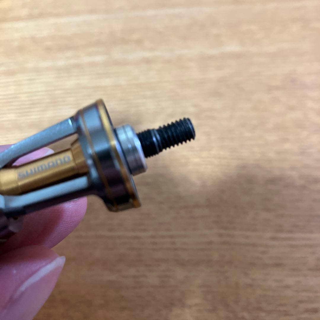 美品　夢屋　Mg ダブルハンドル　H-11 LIVREノブ　チタンスタンド